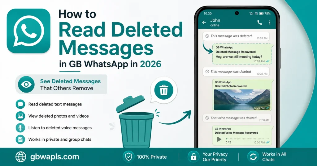 How to Read Deleted Messages in GB WhatsApp