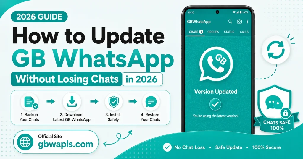 Update GB WhatsApp Without Losing Chats